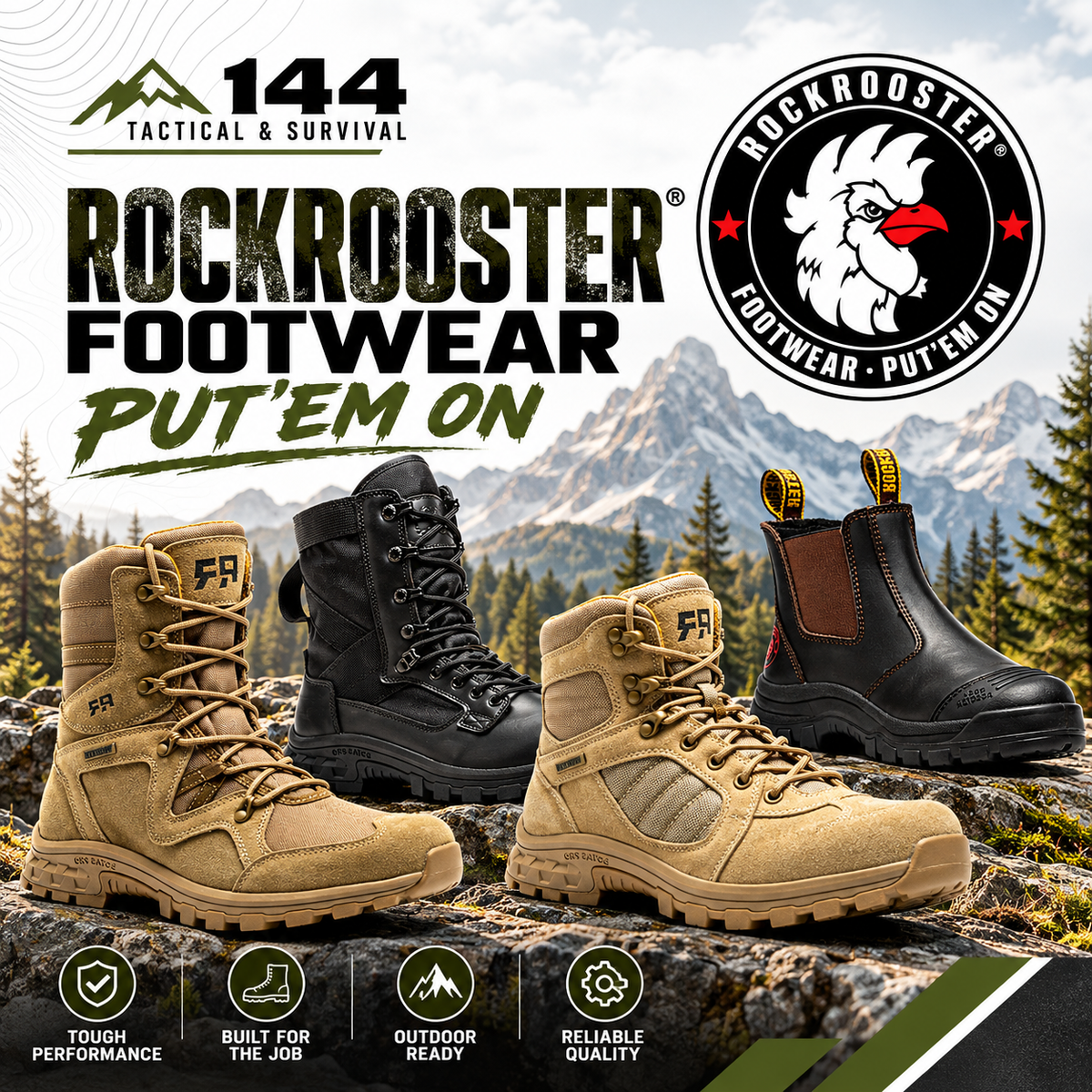 ROCKROOSTER FOOTWEAR