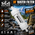144 Tactical Compact Emergency Water Filter Straw