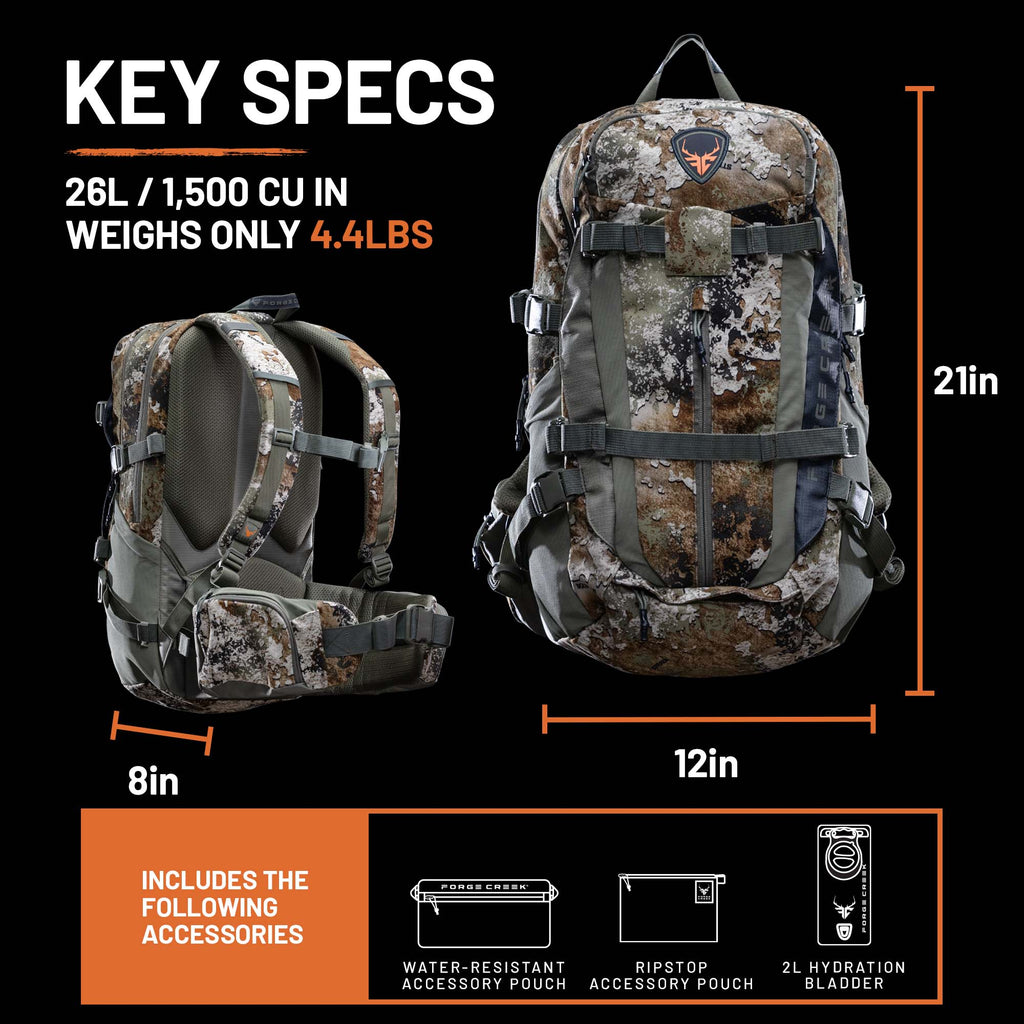 The Forge Creek® Icon Pro Day Pack | 144 Tactical