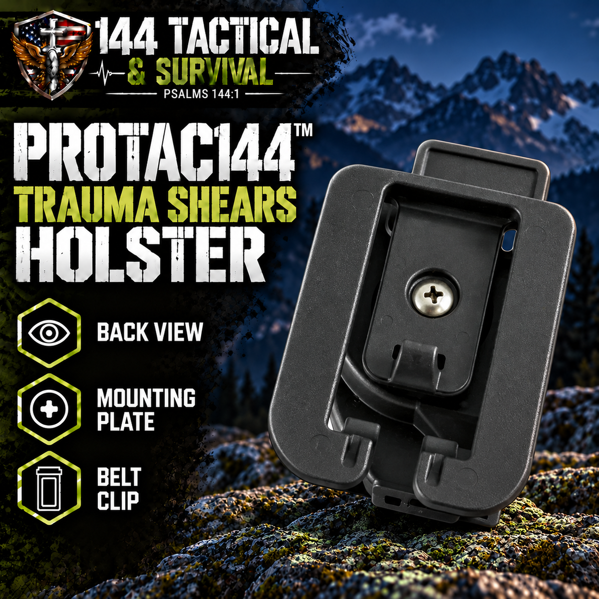 ProTac144™ Trauma Shears Holster