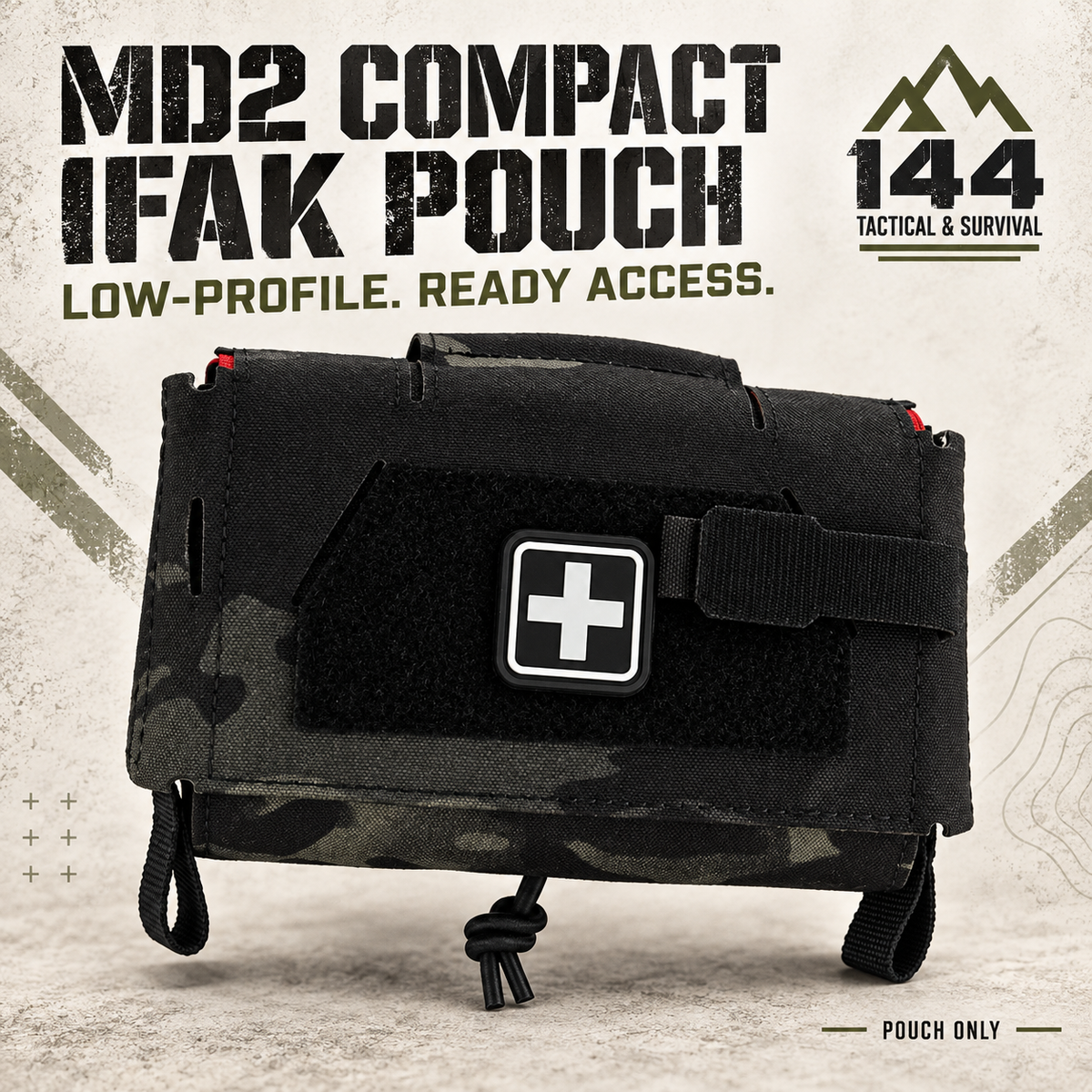 MD2 Compact MOLLE Tactical IFAK Pouch