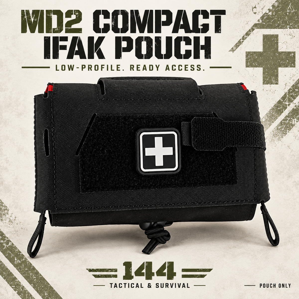MD2 Compact MOLLE Tactical IFAK Pouch