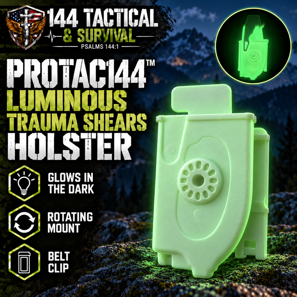 ProTac144™ Trauma Shears Holster