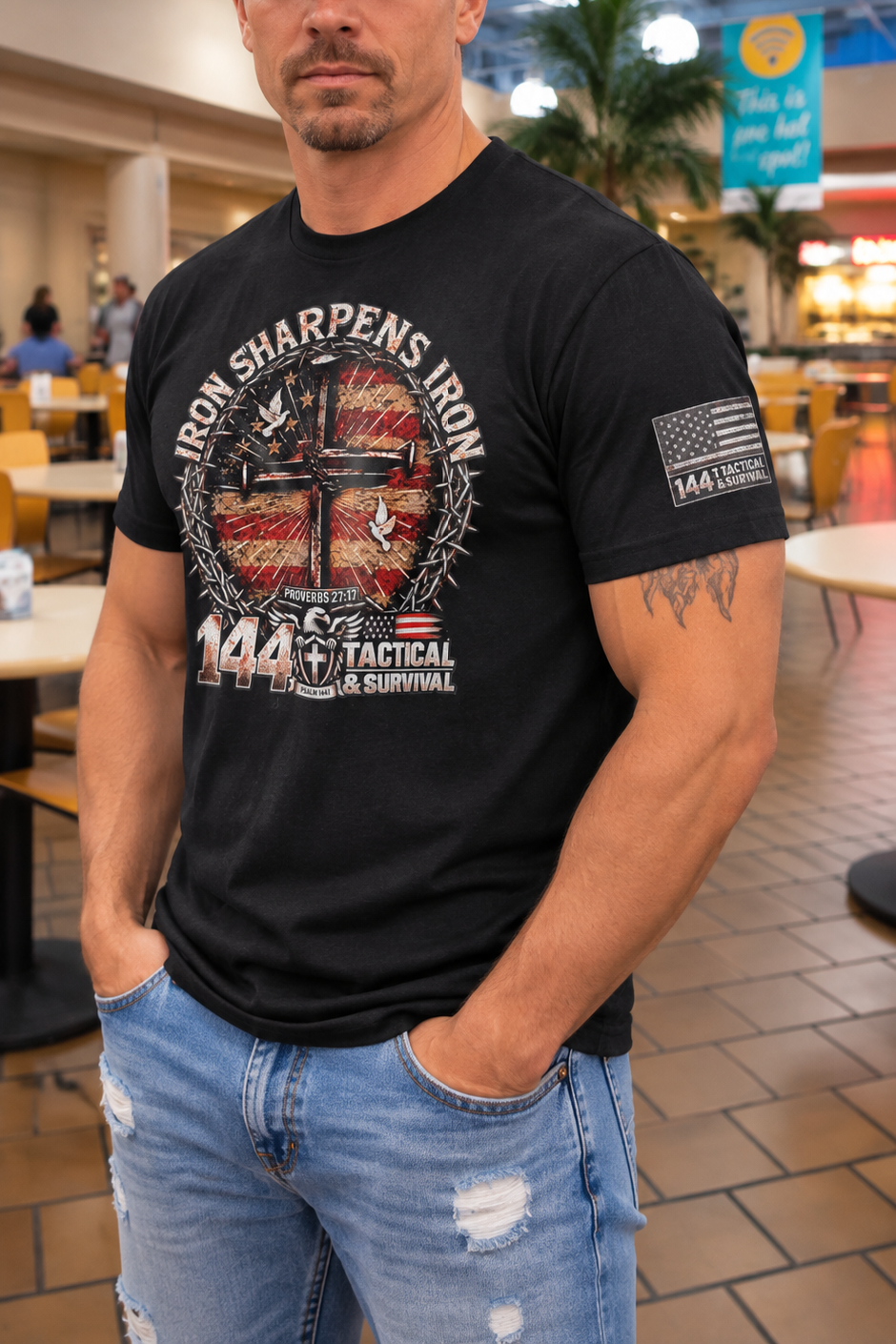 144 Tactical, Iron Sharpens Iron