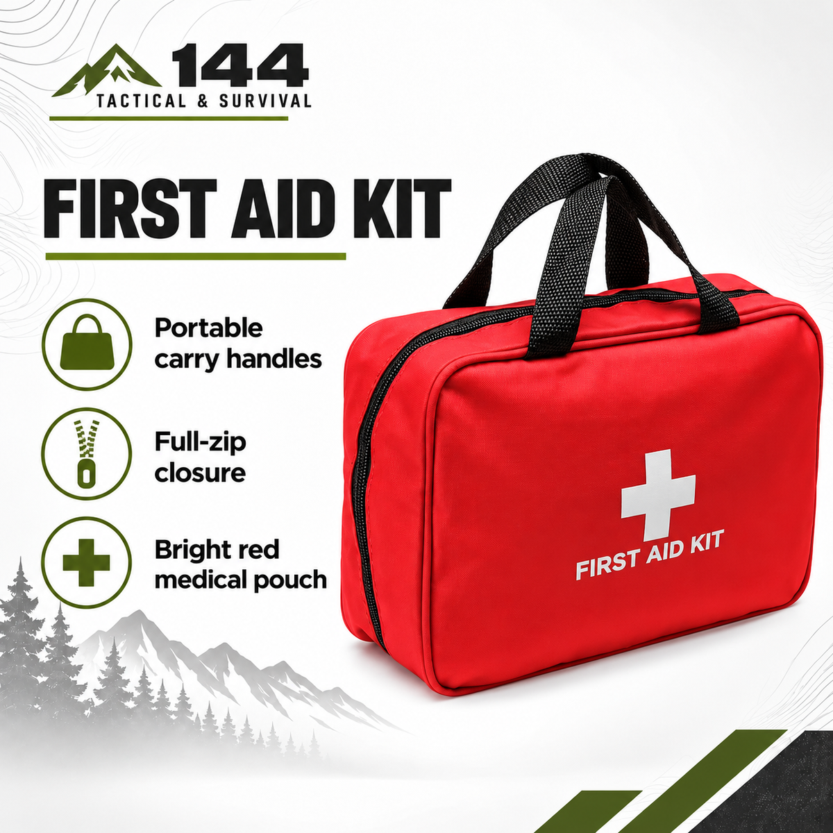173pcs Basic First Aid Kit