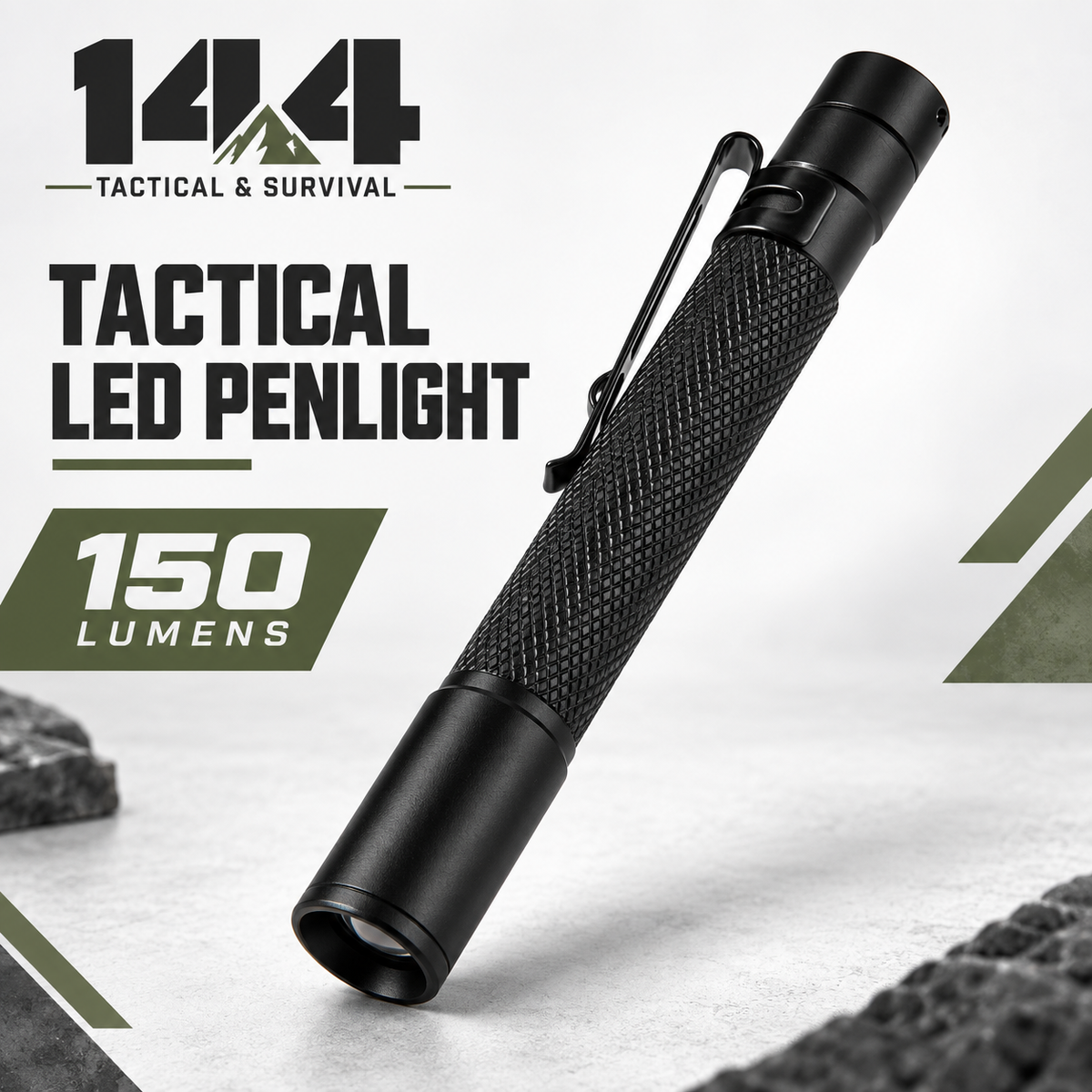 150-Lumen EDC Tactical LED Penlight
