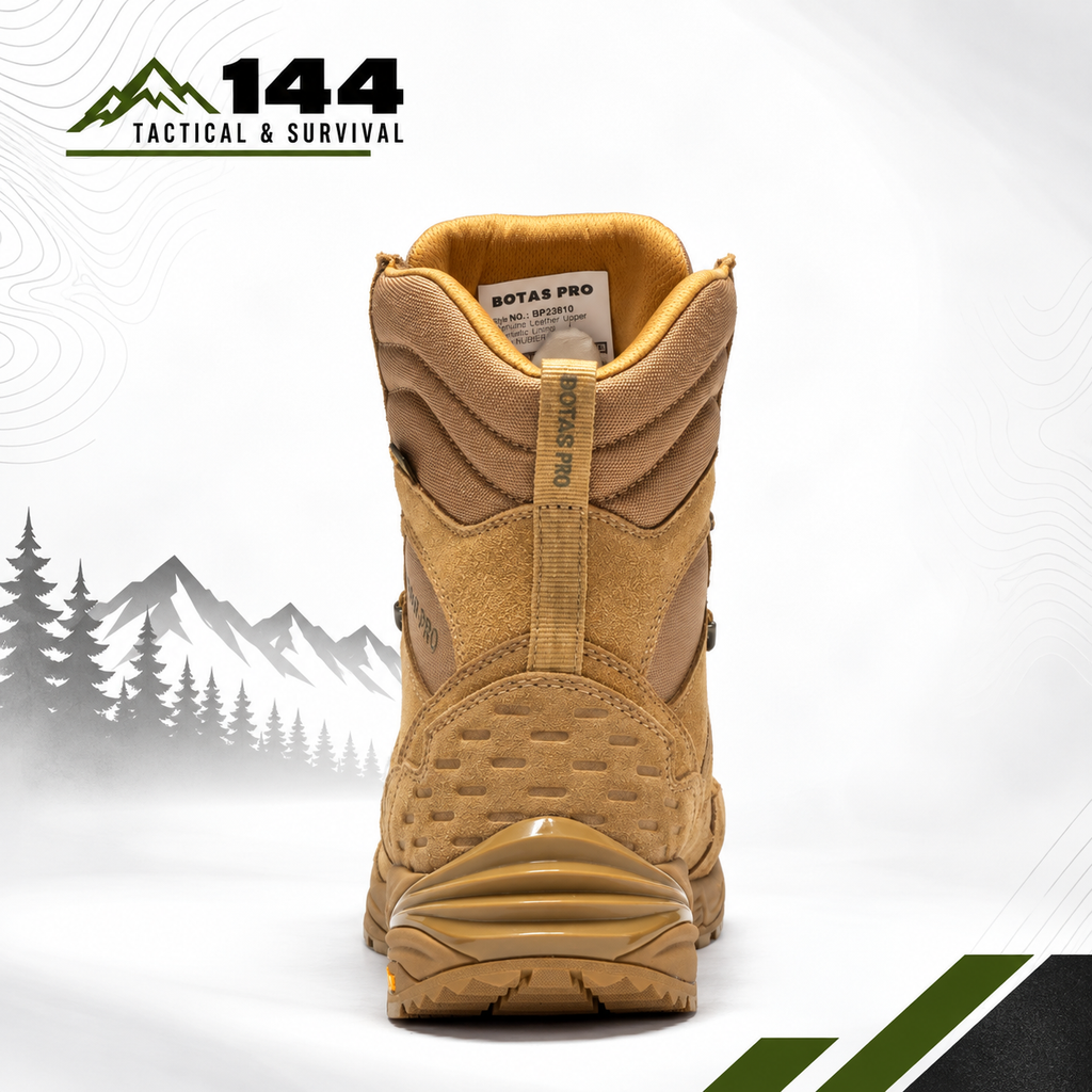 Botas Pro Sand 8 Inch Waterproof Tactical Boots with VIBRAM® Traction Lug Outsole  BP22810