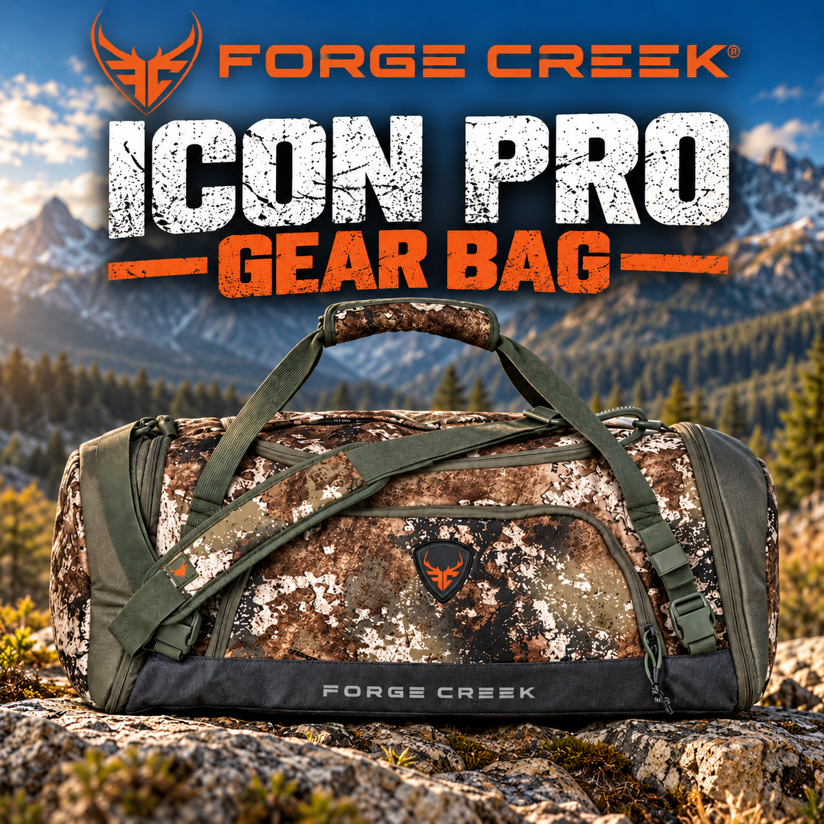 The Forge Creek® Icon Pro Gear Bag | 144 Tactical