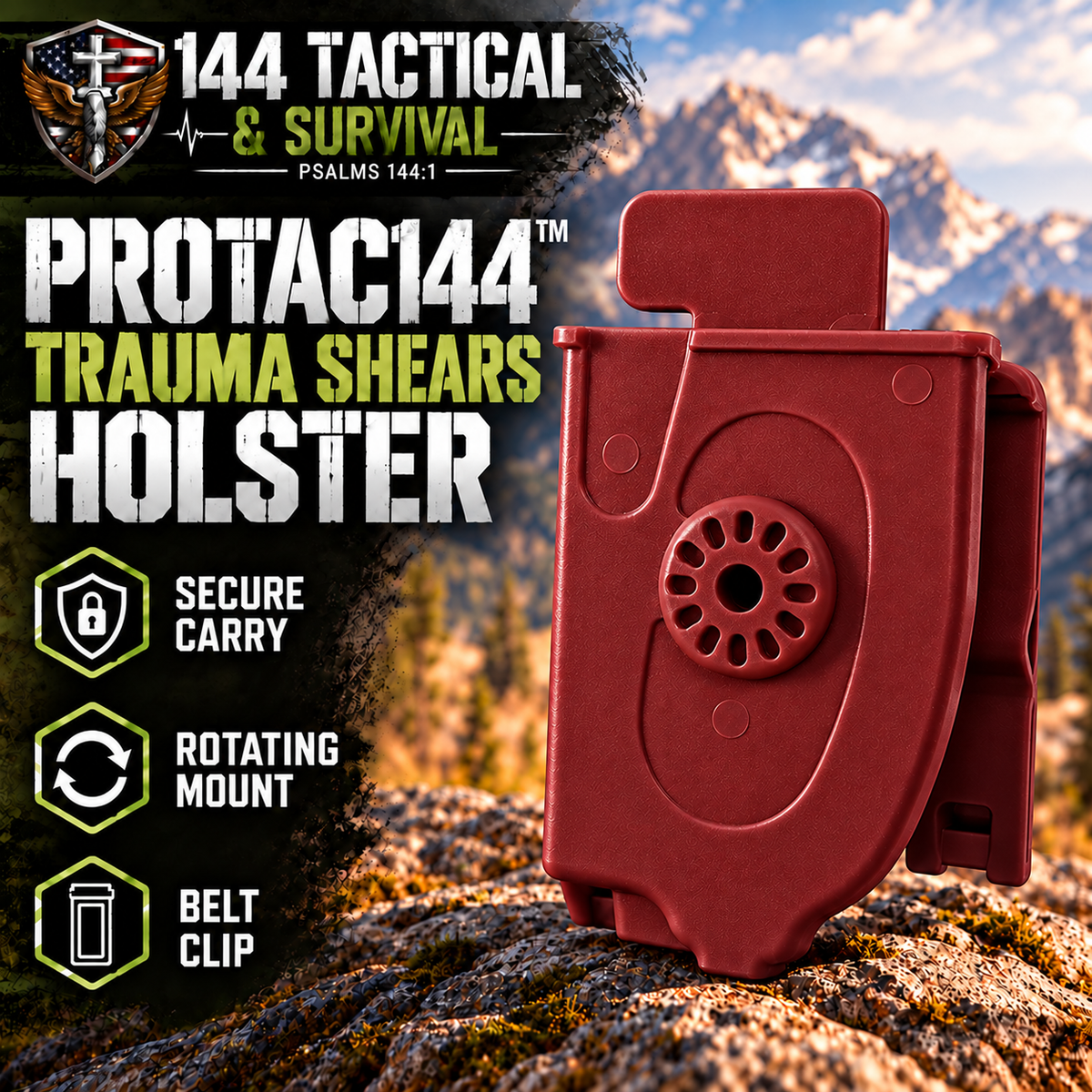 ProTac144™ Trauma Shears Holster