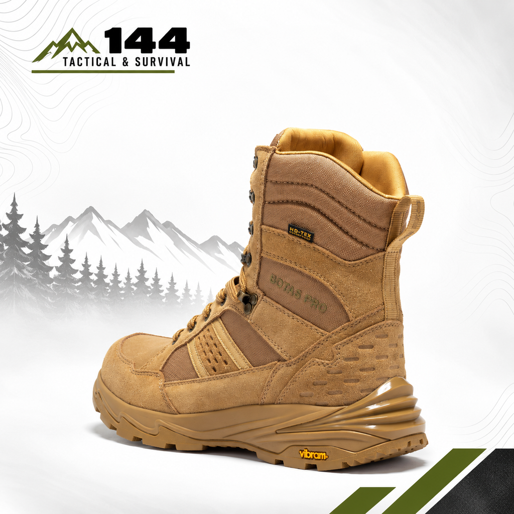 Botas Pro Sand 8 Inch Waterproof Tactical Boots with VIBRAM® Traction Lug Outsole  BP22810